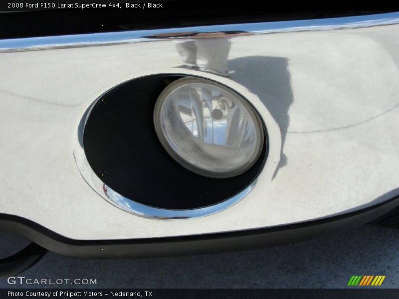 Black / Black 2008 Ford F150 Lariat SuperCrew 4x4