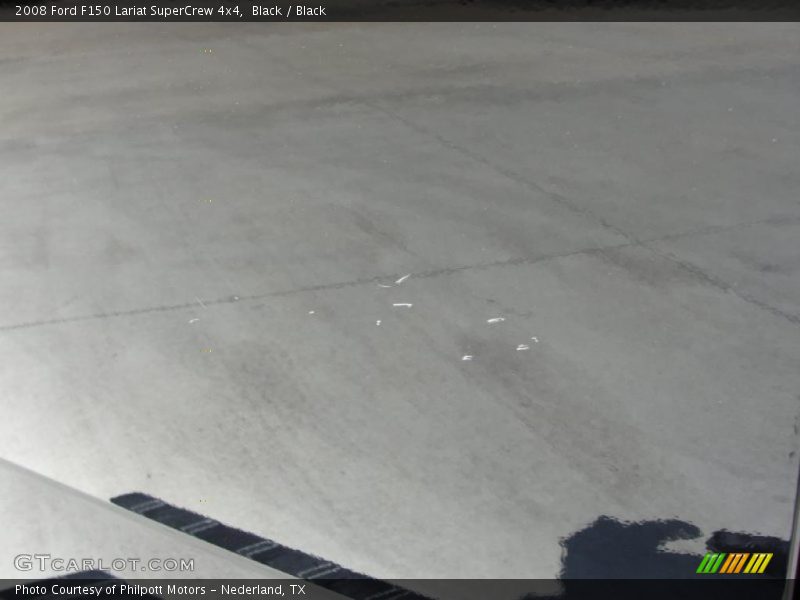 Black / Black 2008 Ford F150 Lariat SuperCrew 4x4