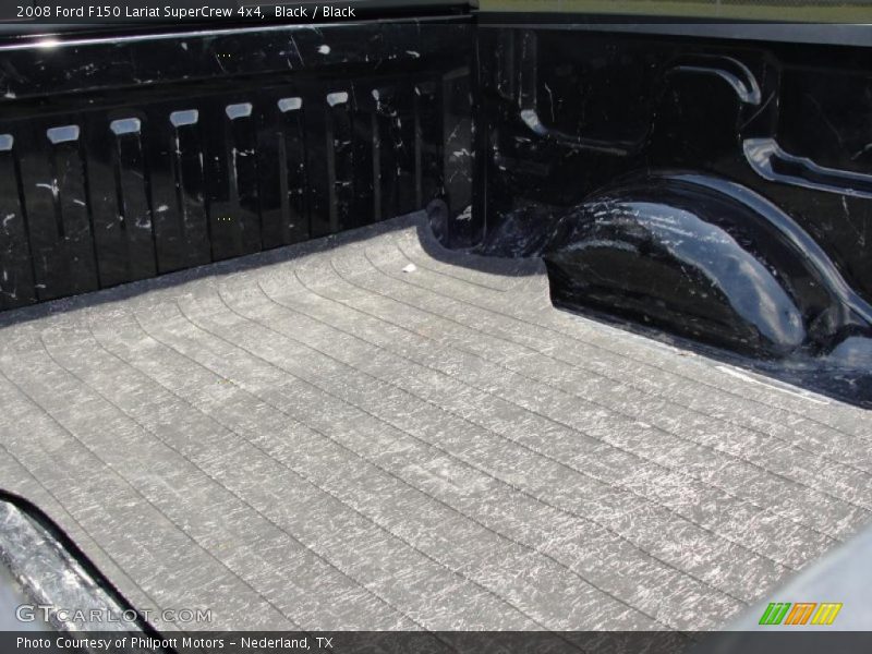 Black / Black 2008 Ford F150 Lariat SuperCrew 4x4