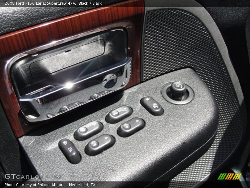 Black / Black 2008 Ford F150 Lariat SuperCrew 4x4