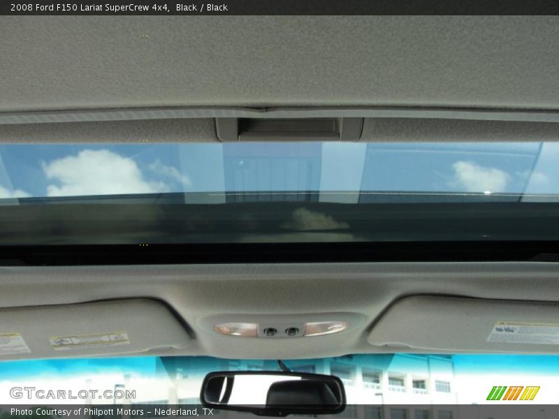 Black / Black 2008 Ford F150 Lariat SuperCrew 4x4