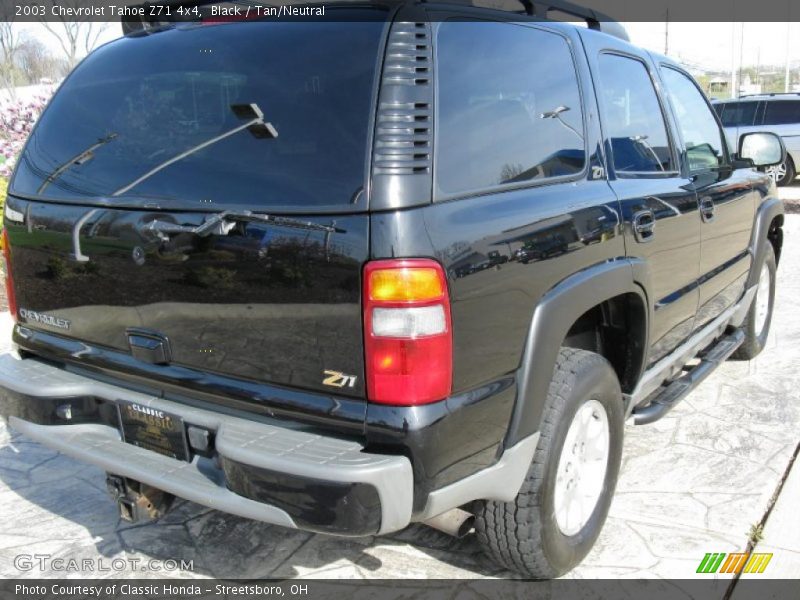Black / Tan/Neutral 2003 Chevrolet Tahoe Z71 4x4