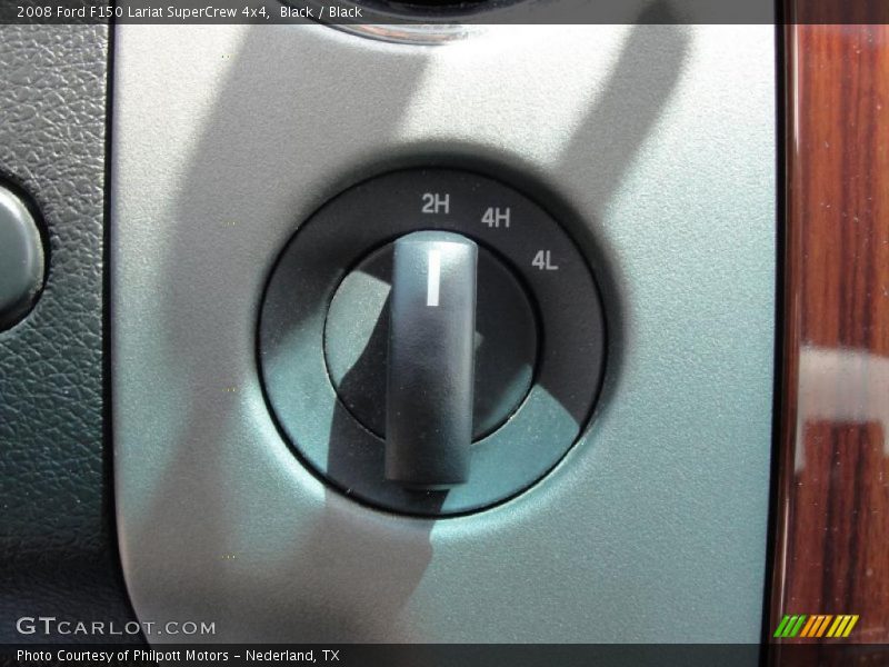 Black / Black 2008 Ford F150 Lariat SuperCrew 4x4