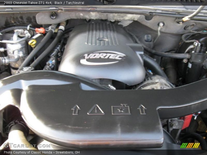 Black / Tan/Neutral 2003 Chevrolet Tahoe Z71 4x4