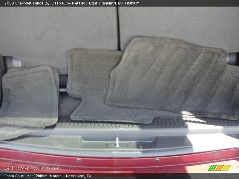 Deep Ruby Metallic / Light Titanium/Dark Titanium 2008 Chevrolet Tahoe LS