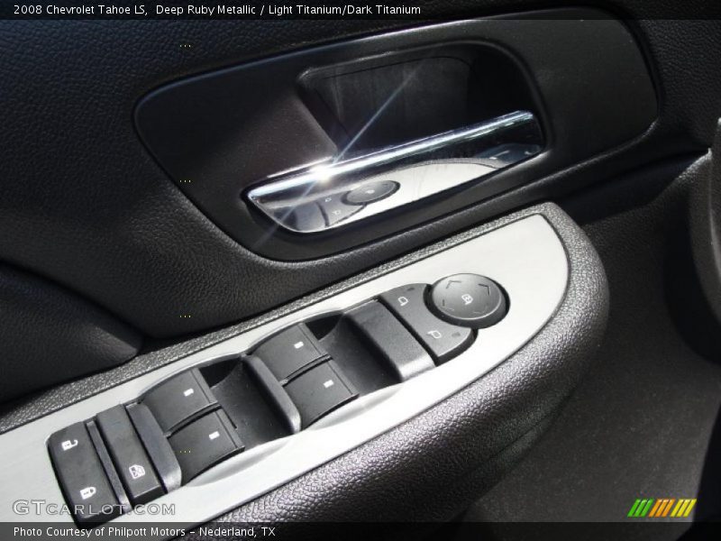 Deep Ruby Metallic / Light Titanium/Dark Titanium 2008 Chevrolet Tahoe LS