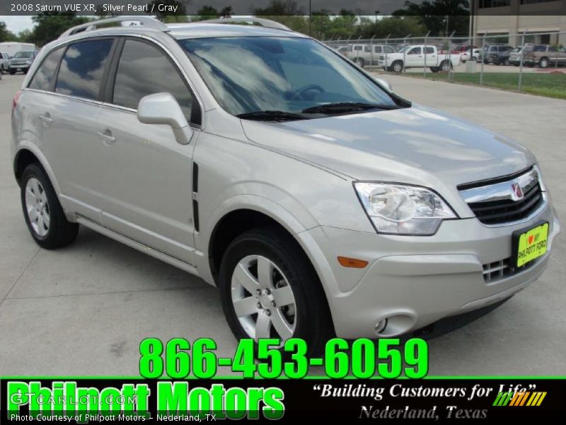 Silver Pearl / Gray 2008 Saturn VUE XR