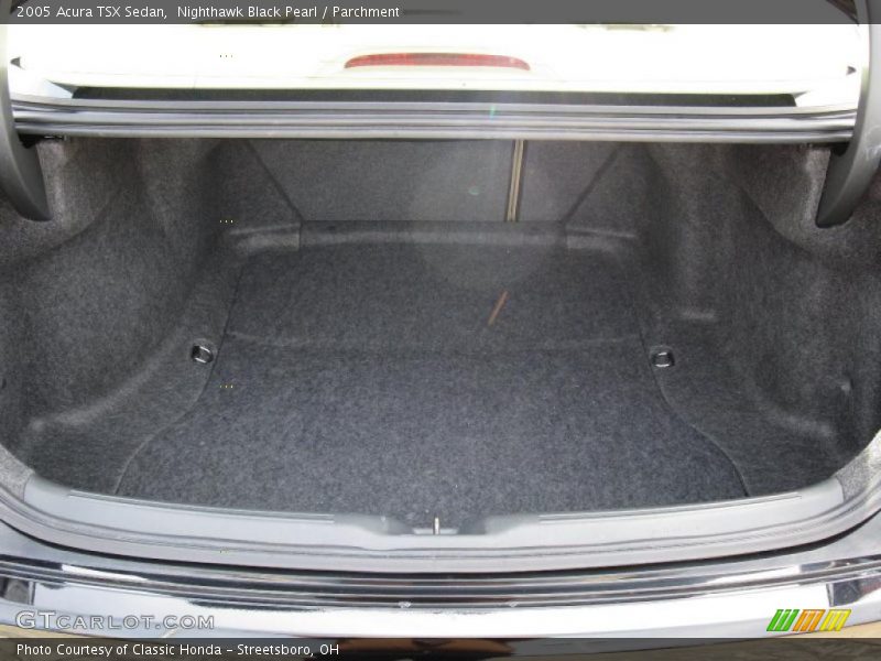 Nighthawk Black Pearl / Parchment 2005 Acura TSX Sedan
