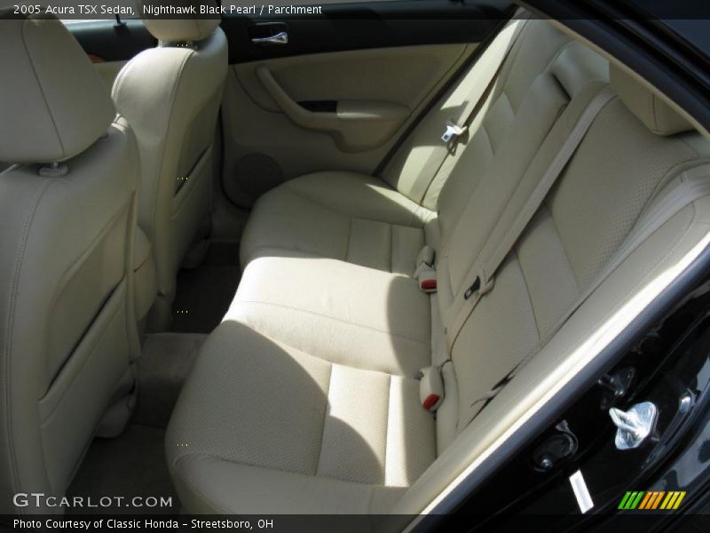 Nighthawk Black Pearl / Parchment 2005 Acura TSX Sedan