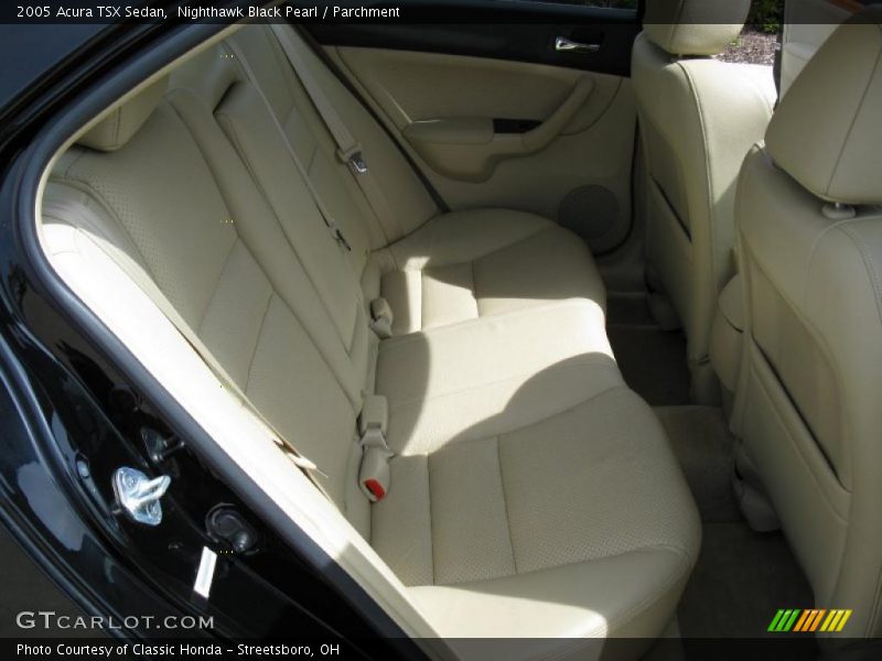 Nighthawk Black Pearl / Parchment 2005 Acura TSX Sedan
