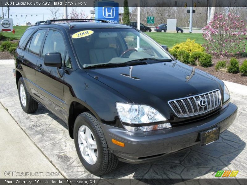 Black Onyx / Ivory 2001 Lexus RX 300 AWD