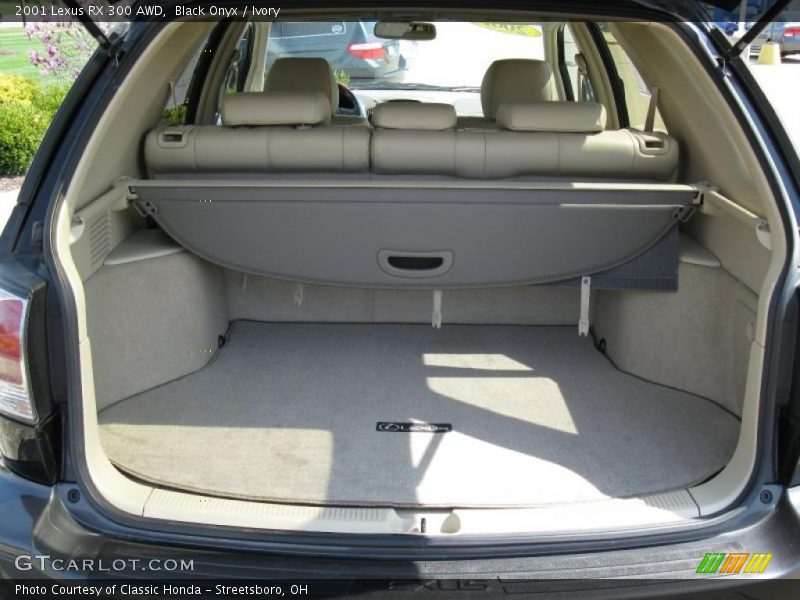Black Onyx / Ivory 2001 Lexus RX 300 AWD