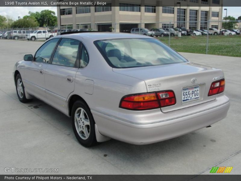 Cashmere Beige Metallic / Beige 1998 Toyota Avalon XLS