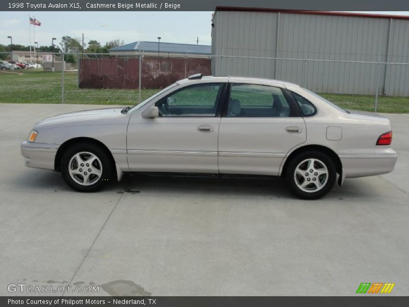 Cashmere Beige Metallic / Beige 1998 Toyota Avalon XLS