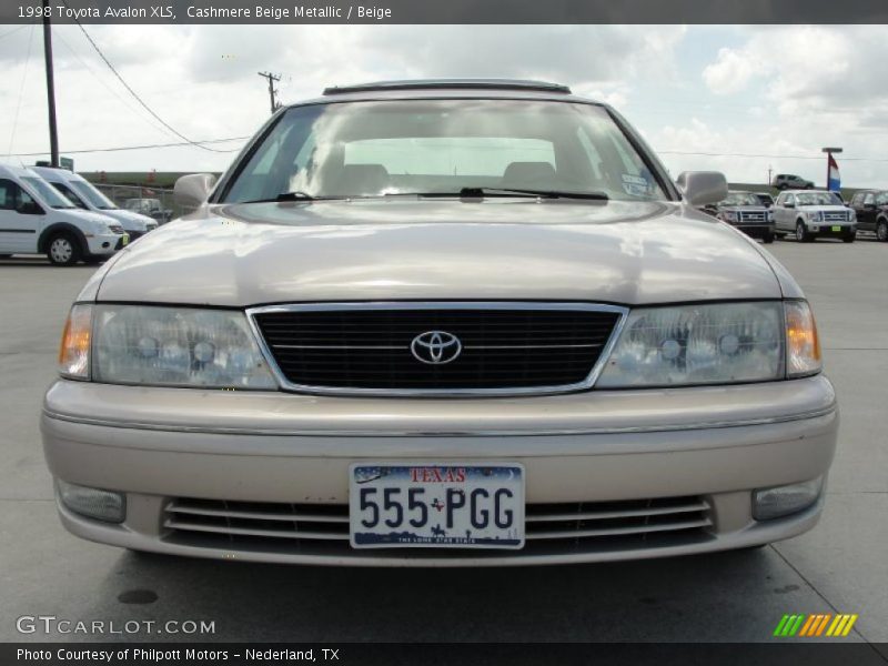 Cashmere Beige Metallic / Beige 1998 Toyota Avalon XLS