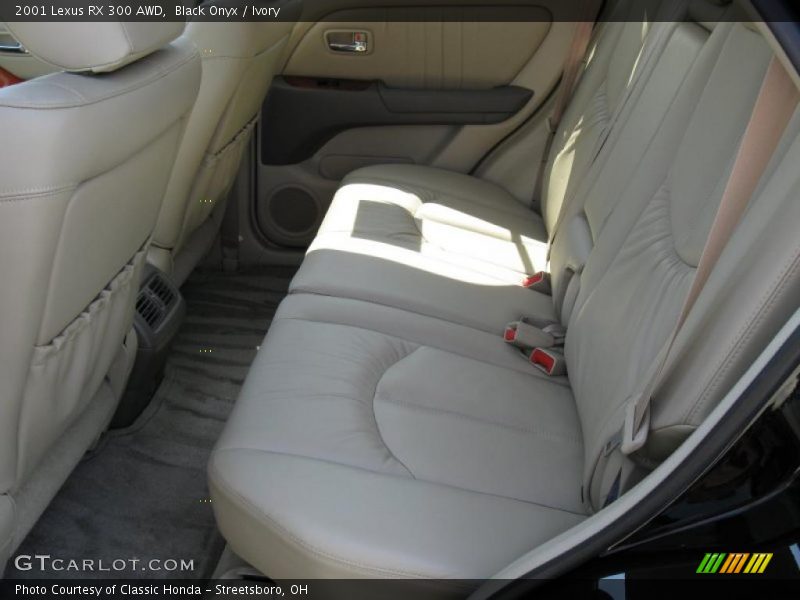 Black Onyx / Ivory 2001 Lexus RX 300 AWD