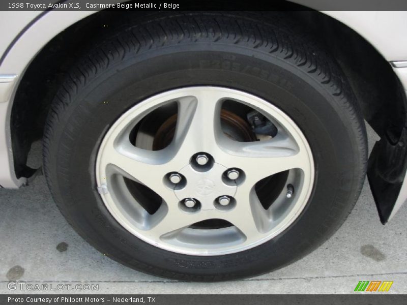 Cashmere Beige Metallic / Beige 1998 Toyota Avalon XLS