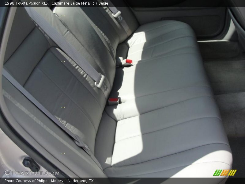 Cashmere Beige Metallic / Beige 1998 Toyota Avalon XLS