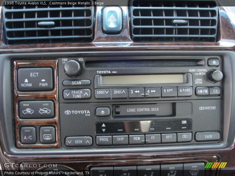 Cashmere Beige Metallic / Beige 1998 Toyota Avalon XLS