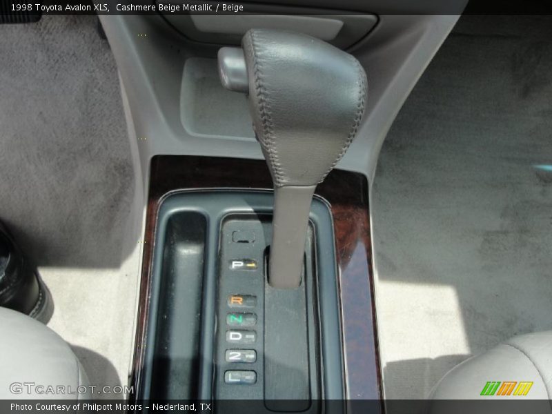 Cashmere Beige Metallic / Beige 1998 Toyota Avalon XLS