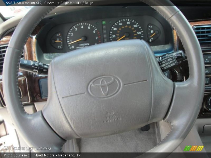 Cashmere Beige Metallic / Beige 1998 Toyota Avalon XLS
