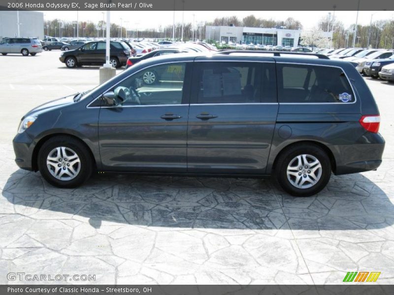 Sage Brush Pearl / Olive 2006 Honda Odyssey EX