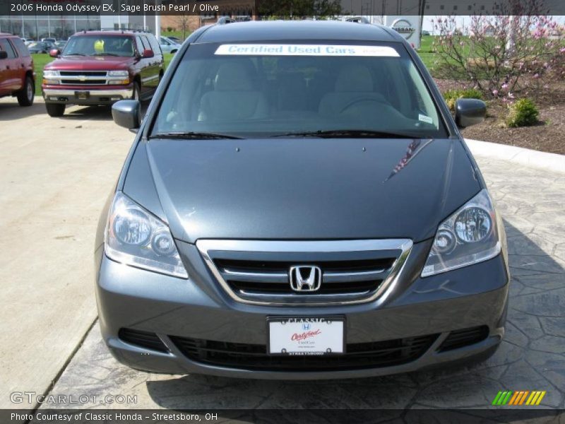 Sage Brush Pearl / Olive 2006 Honda Odyssey EX
