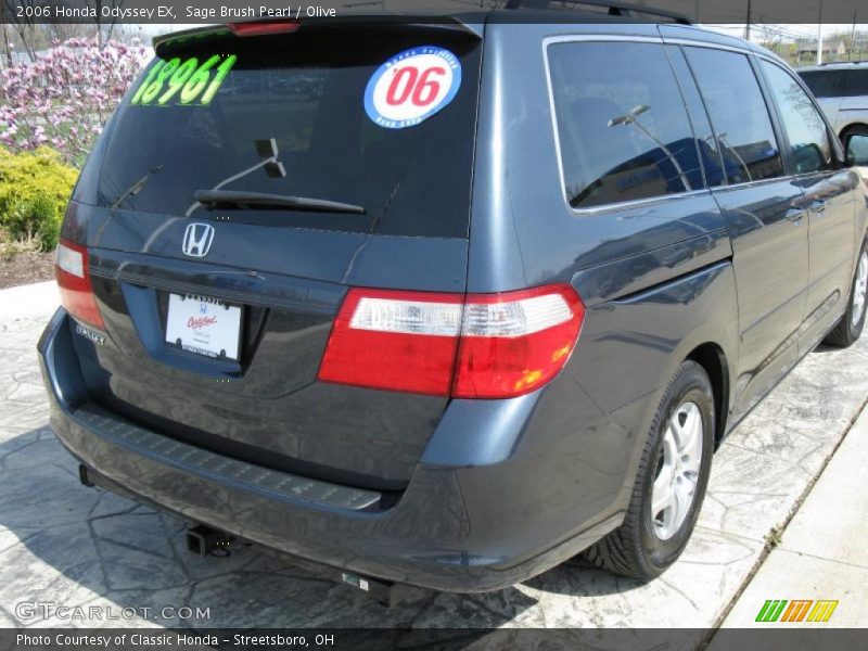 Sage Brush Pearl / Olive 2006 Honda Odyssey EX