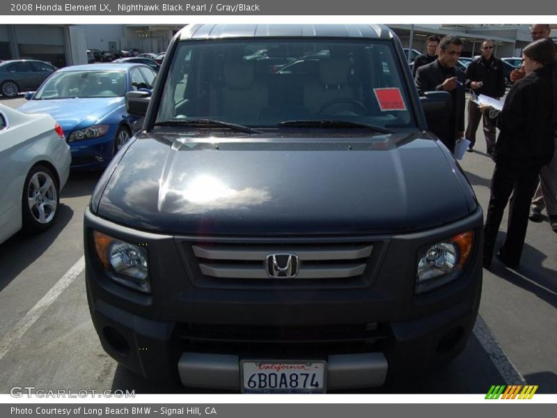 Nighthawk Black Pearl / Gray/Black 2008 Honda Element LX