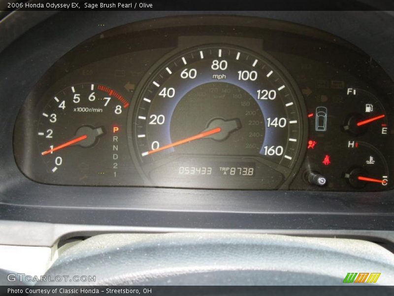 Sage Brush Pearl / Olive 2006 Honda Odyssey EX