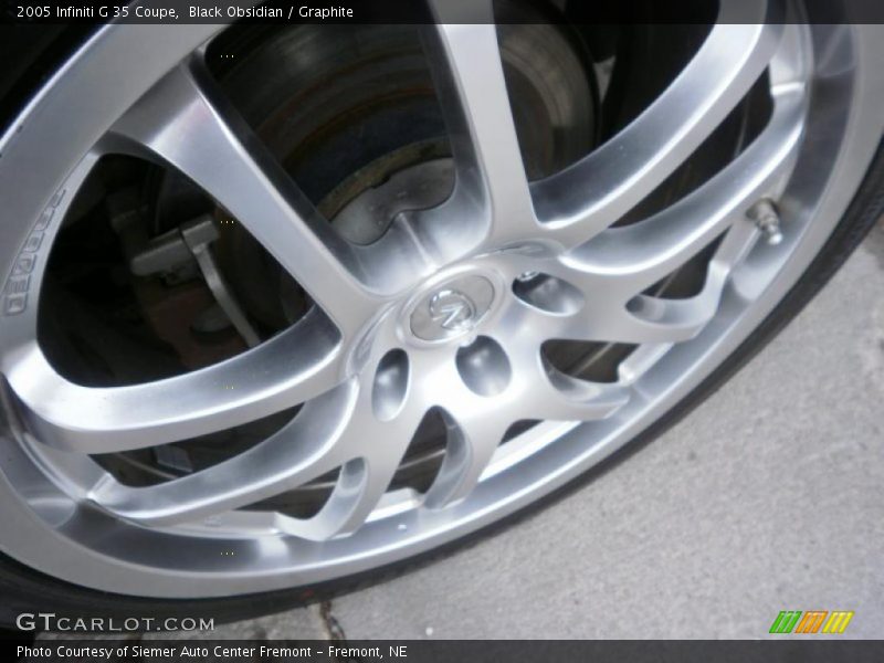 Black Obsidian / Graphite 2005 Infiniti G 35 Coupe