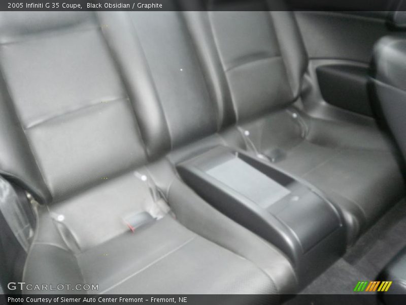 Black Obsidian / Graphite 2005 Infiniti G 35 Coupe