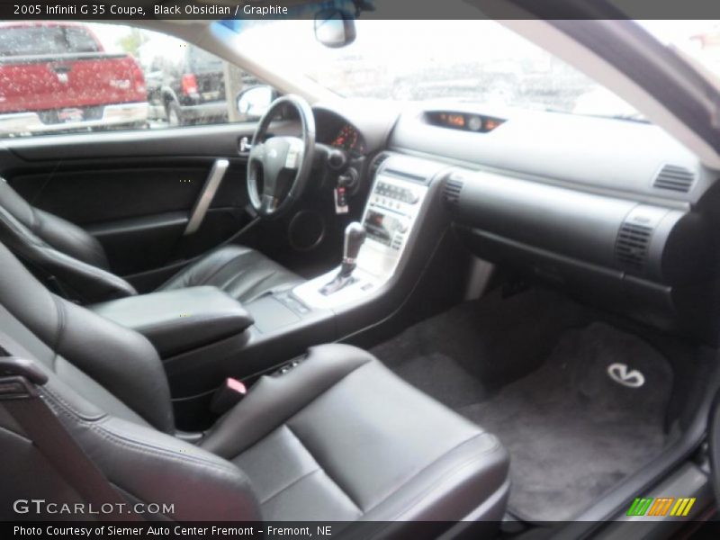 Black Obsidian / Graphite 2005 Infiniti G 35 Coupe