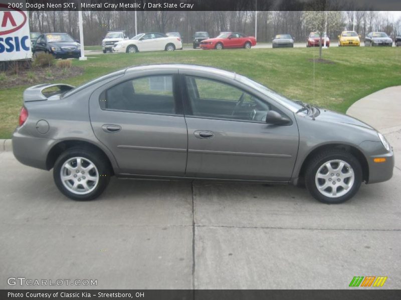 Mineral Gray Metallic / Dark Slate Gray 2005 Dodge Neon SXT