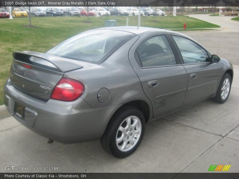 Mineral Gray Metallic / Dark Slate Gray 2005 Dodge Neon SXT