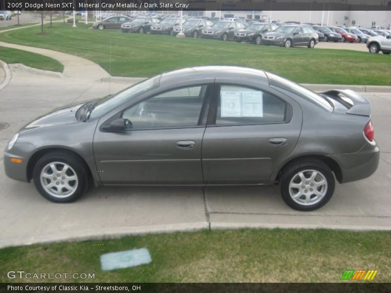 Mineral Gray Metallic / Dark Slate Gray 2005 Dodge Neon SXT