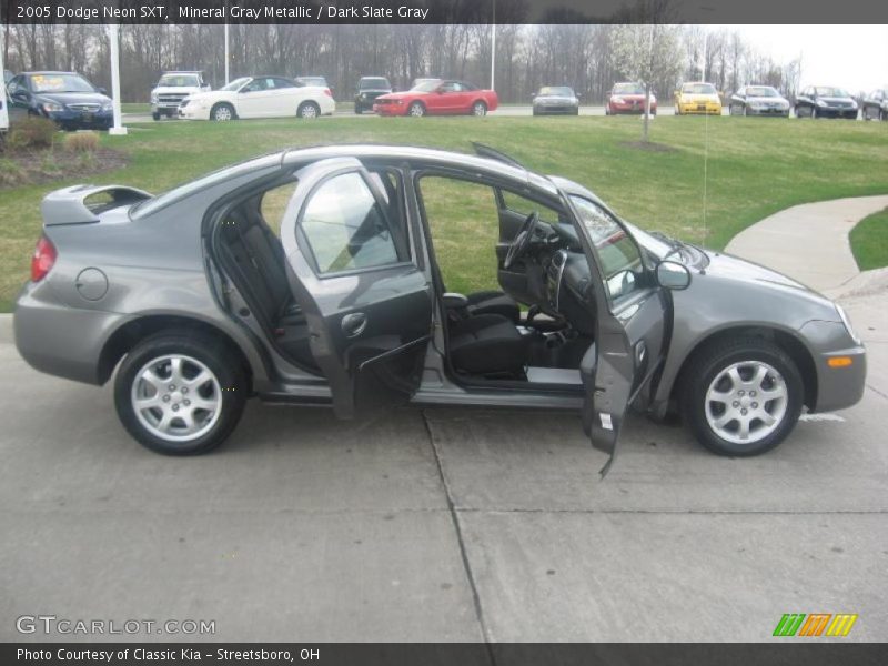 Mineral Gray Metallic / Dark Slate Gray 2005 Dodge Neon SXT