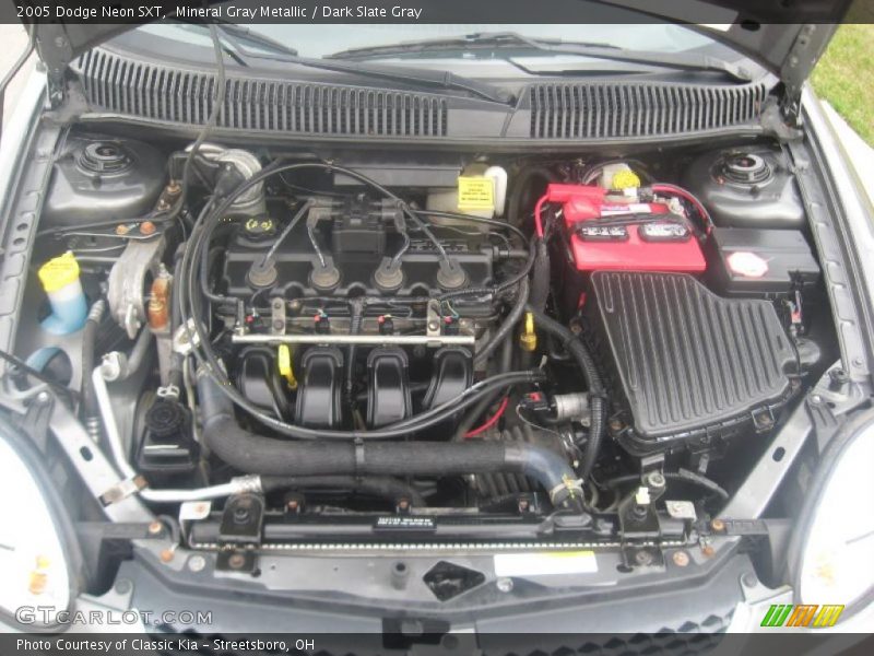 Mineral Gray Metallic / Dark Slate Gray 2005 Dodge Neon SXT