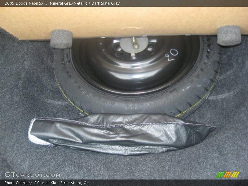 Mineral Gray Metallic / Dark Slate Gray 2005 Dodge Neon SXT
