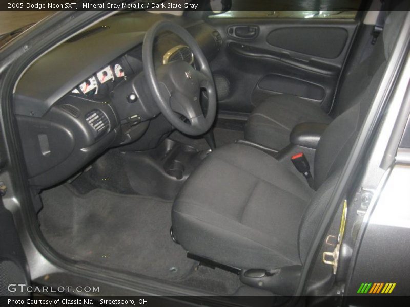 Mineral Gray Metallic / Dark Slate Gray 2005 Dodge Neon SXT