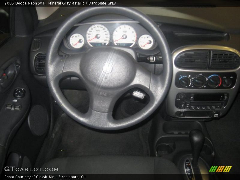 Mineral Gray Metallic / Dark Slate Gray 2005 Dodge Neon SXT
