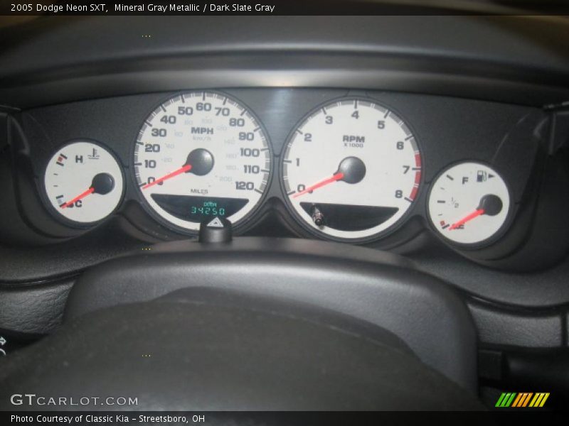 Mineral Gray Metallic / Dark Slate Gray 2005 Dodge Neon SXT