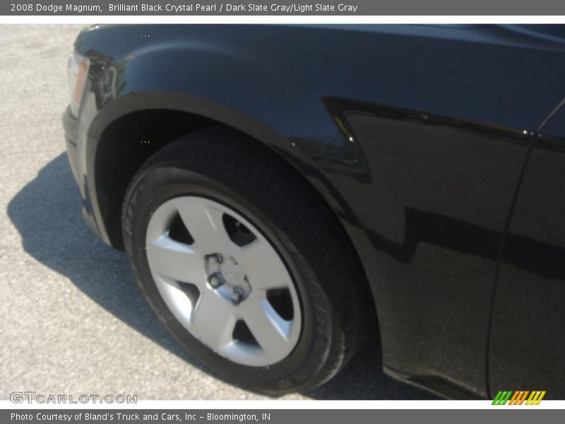 Brilliant Black Crystal Pearl / Dark Slate Gray/Light Slate Gray 2008 Dodge Magnum