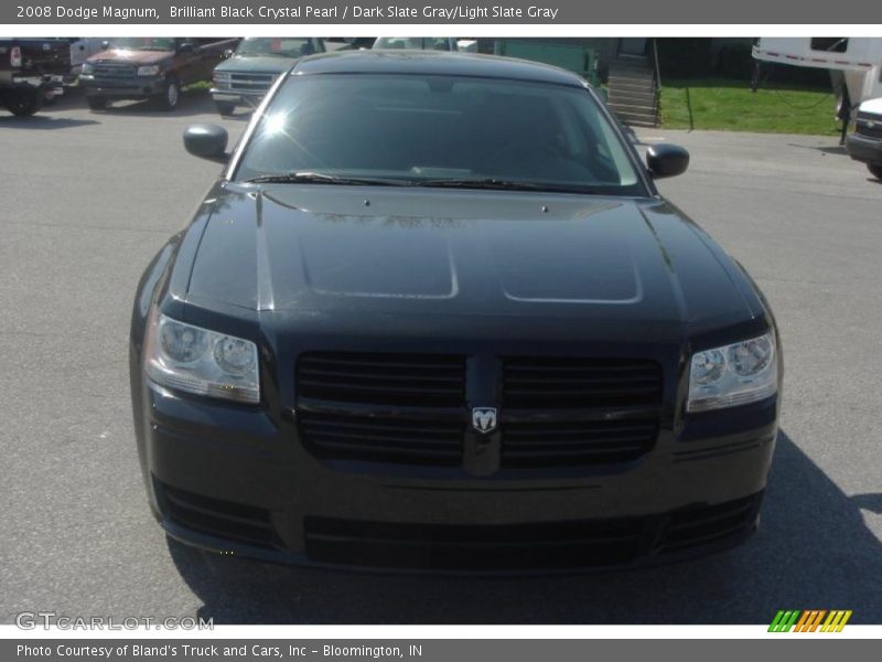 Brilliant Black Crystal Pearl / Dark Slate Gray/Light Slate Gray 2008 Dodge Magnum