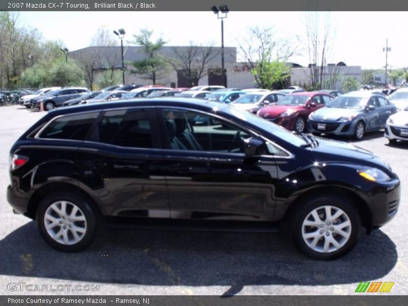 Brilliant Black / Black 2007 Mazda CX-7 Touring