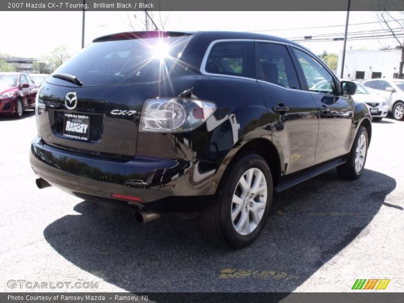 Brilliant Black / Black 2007 Mazda CX-7 Touring