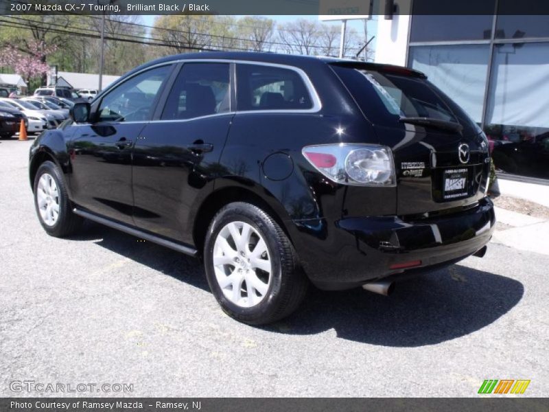 Brilliant Black / Black 2007 Mazda CX-7 Touring