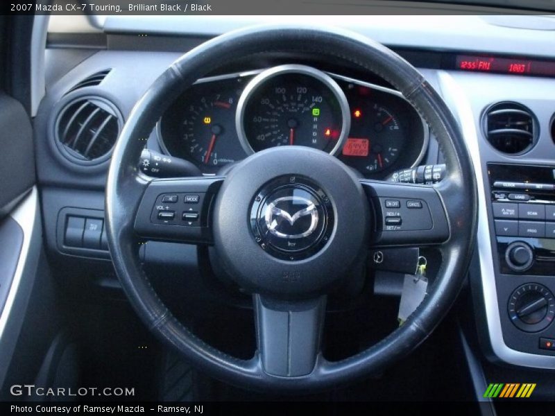 Brilliant Black / Black 2007 Mazda CX-7 Touring