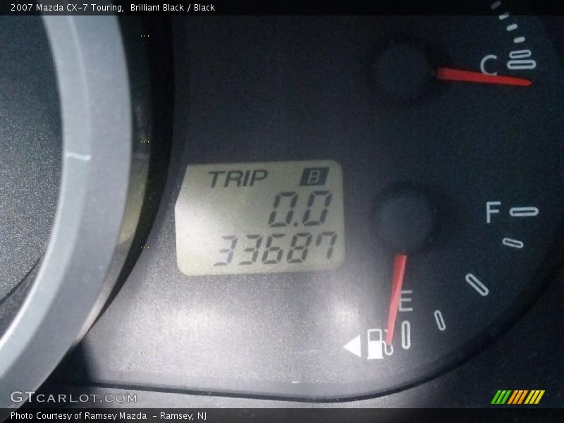 Brilliant Black / Black 2007 Mazda CX-7 Touring