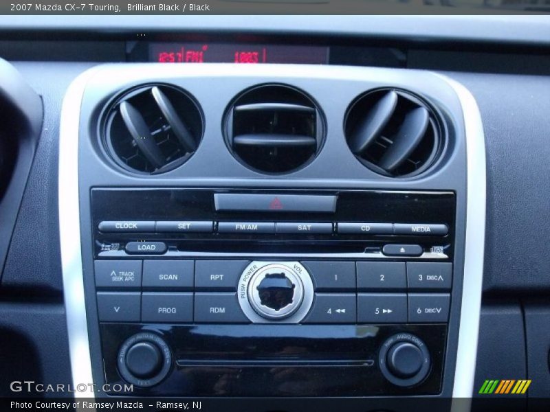 Brilliant Black / Black 2007 Mazda CX-7 Touring